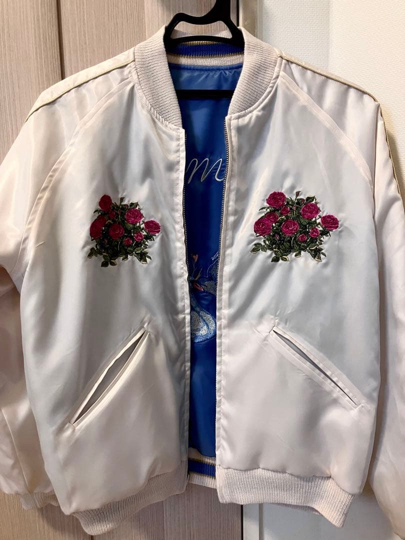 BEAMS ルルメリー リバーシブルスカジャン