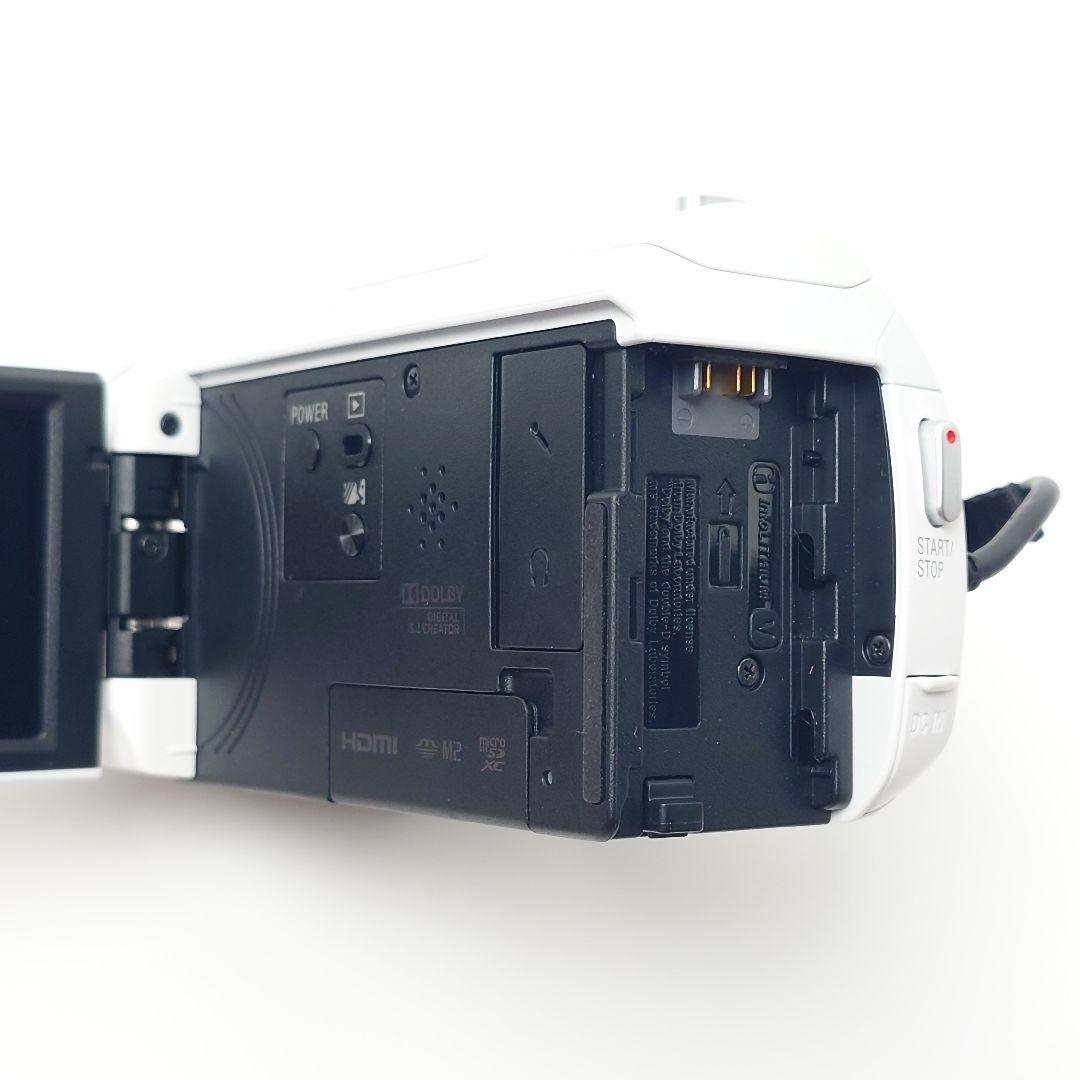 美品■SONY Handycam ハンディカム HDR-CX535 ホワイト