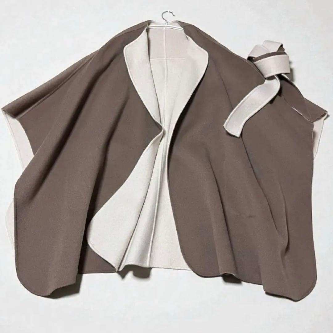 美品✨roku6ロクユナイテッドアローズ リバーポンチョコート 五明祐子さん着用