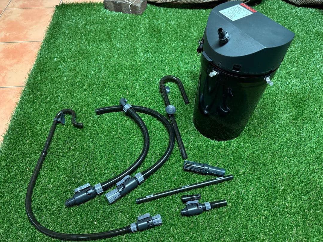 エーハイム クラシックフィルター 2217 グレー ちゅけ