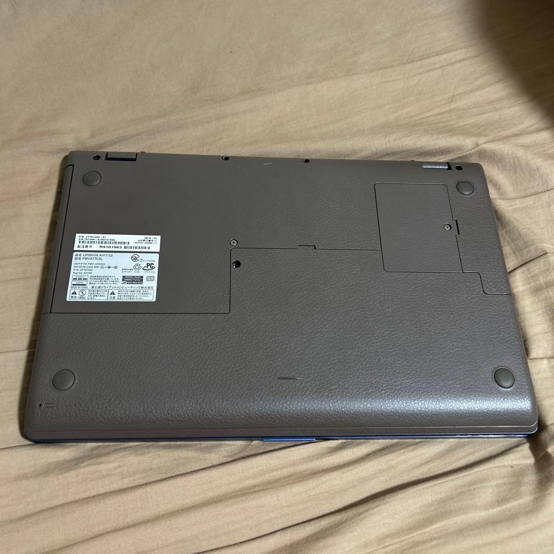 富士通 LIFEBOOK AH77/C2 起動確認済み 初期化済