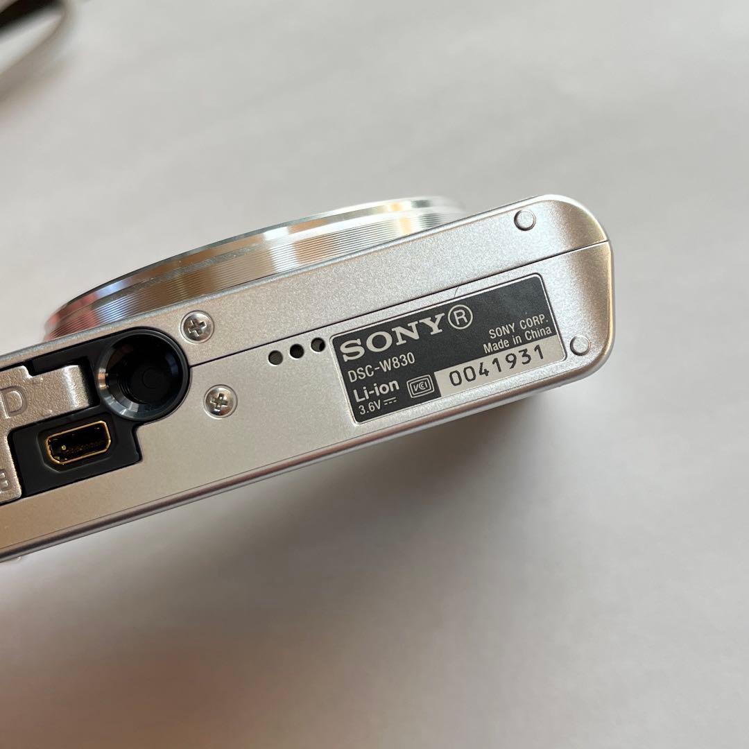 もー  SONY Cyber-Shot DSC-W830 デジカメ