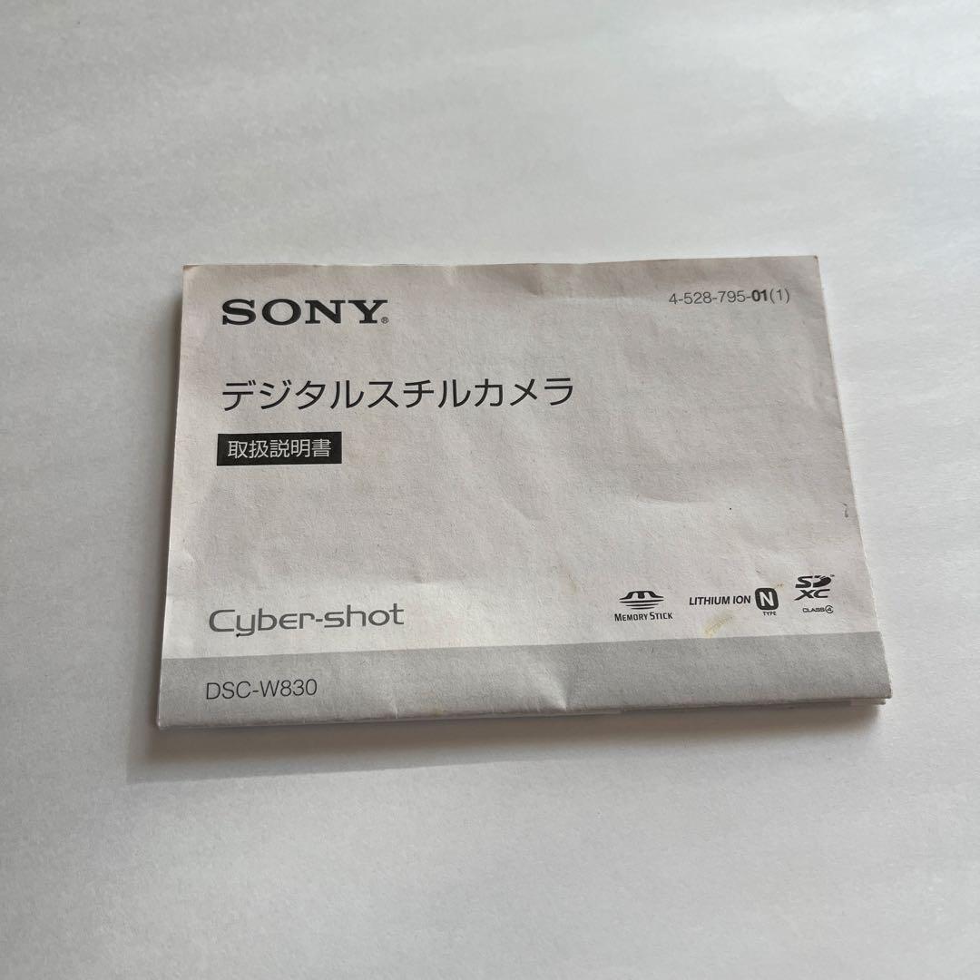 もー  SONY Cyber-Shot DSC-W830 デジカメ
