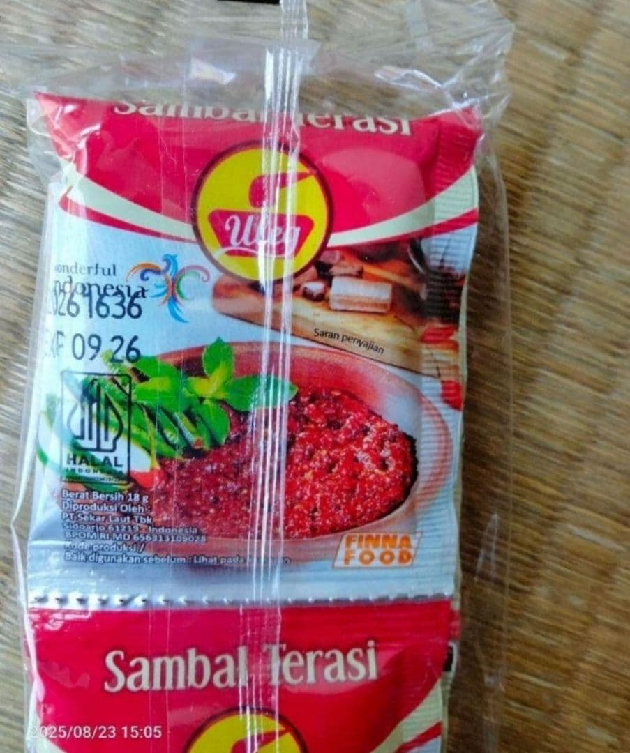 ULEG Sambal サンバルTerasi &Bawang (200袋)