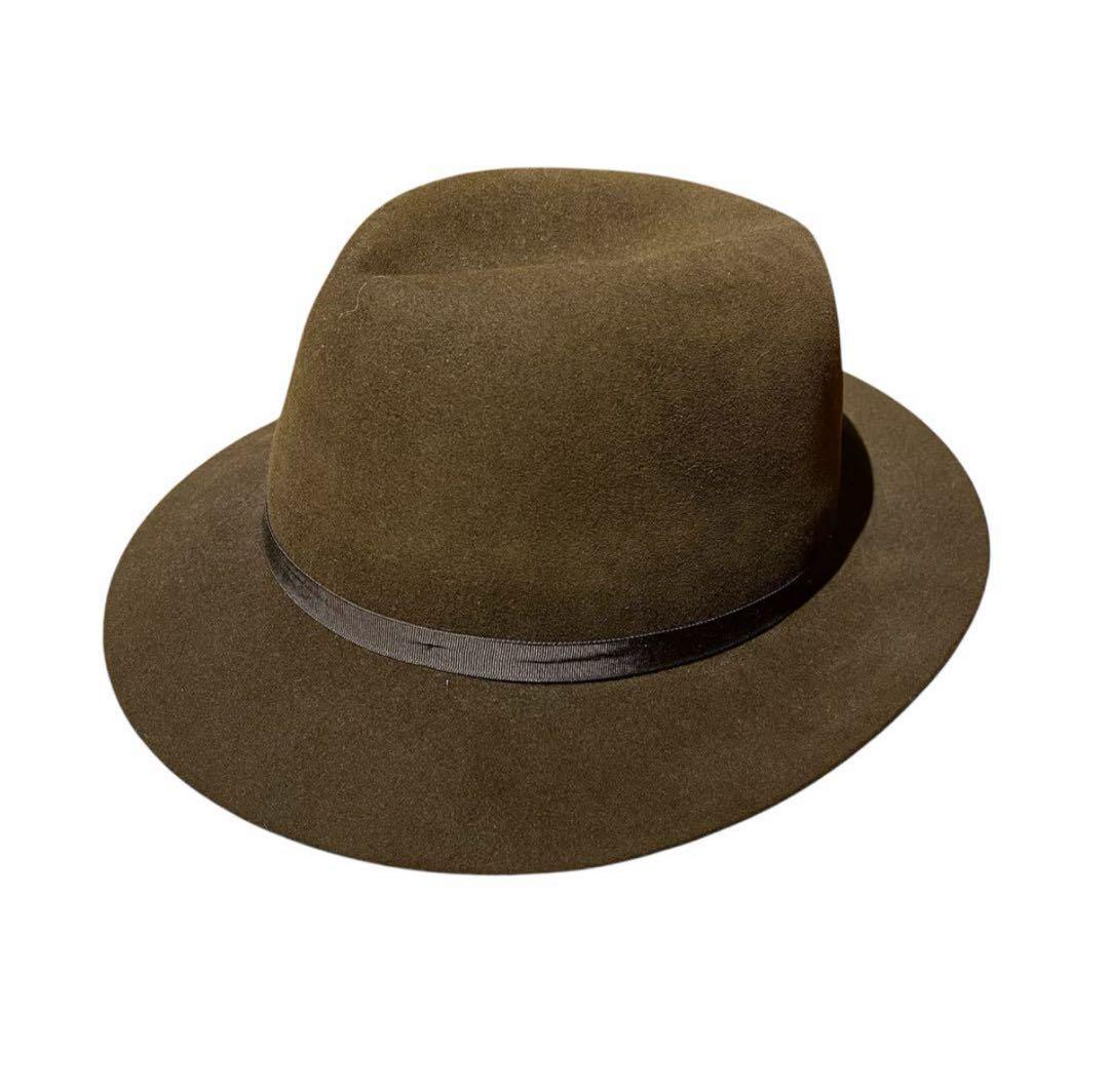 美品　Lock&Co. HATTERS Voyager ダークブラウン