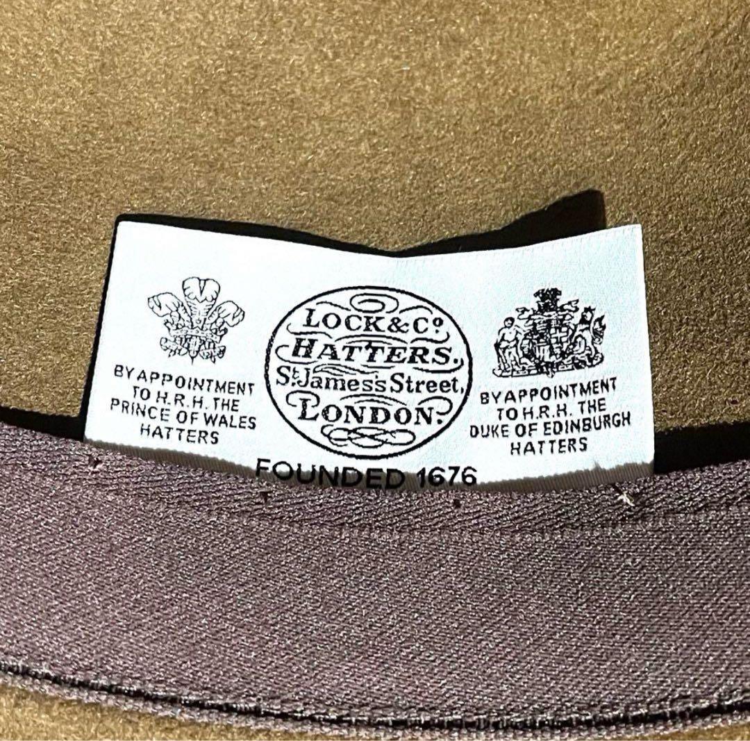 美品　Lock&Co. HATTERS Voyager ダークブラウン