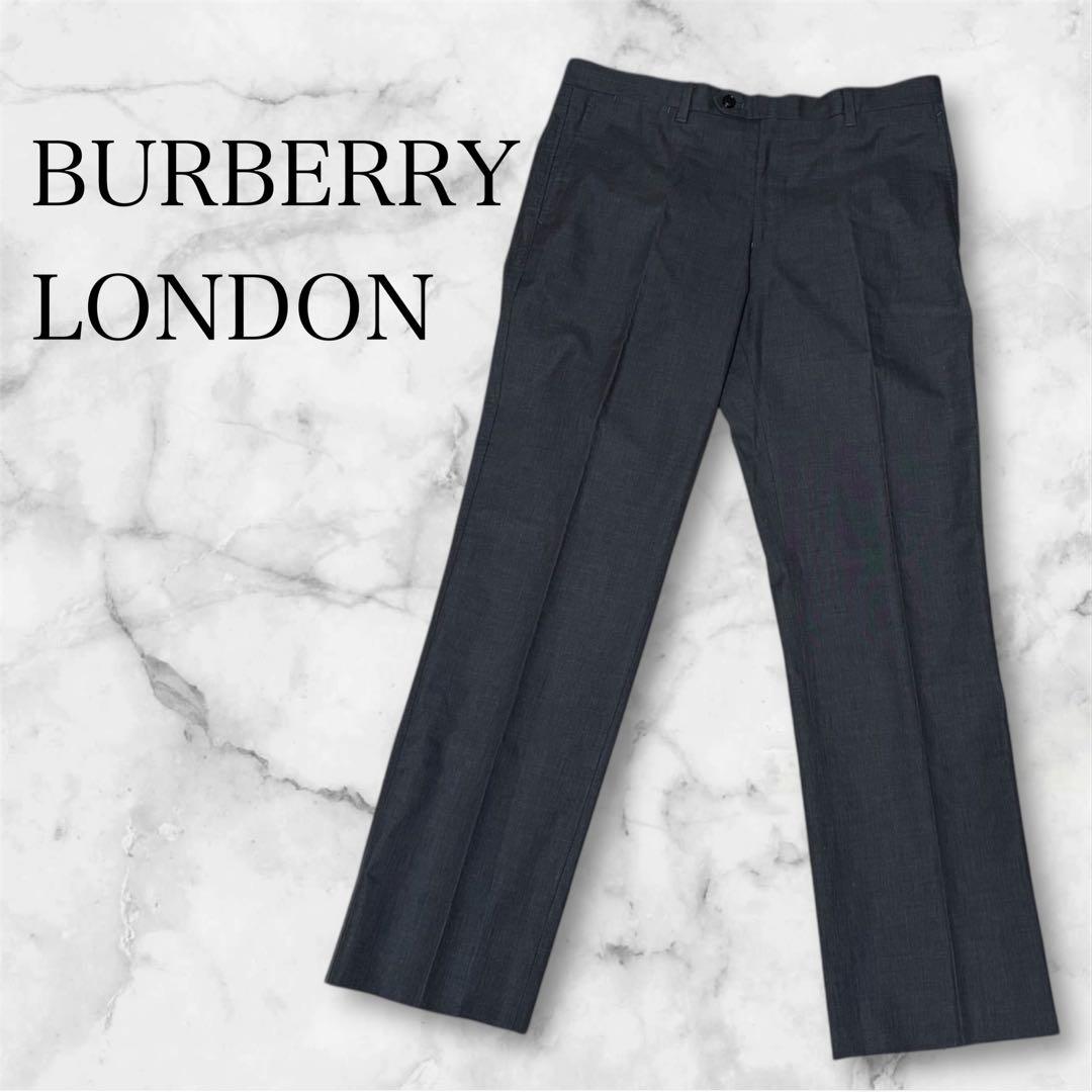 新品未使用✨ BURBERRY パンツ スラックス グレー 綿100% 91