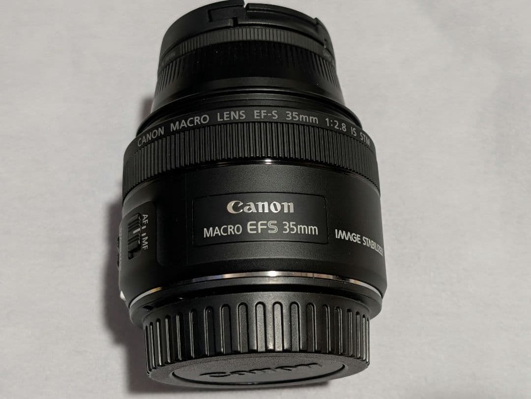 美品 Canon EF 35mm f/2.8 Macro IS STM レンズ