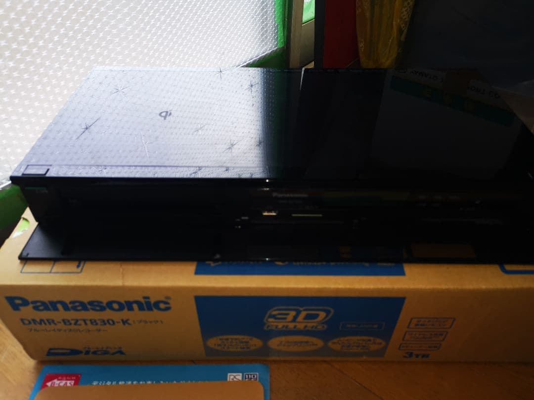 パナソニックブルーレイレコーダー DMR-BZT830　B-CAS　無線リモコン