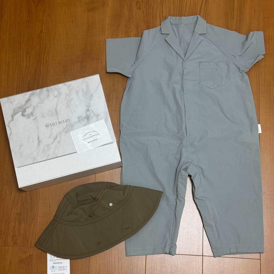 marlmarl 新品プレイウエア ハット 2点セット