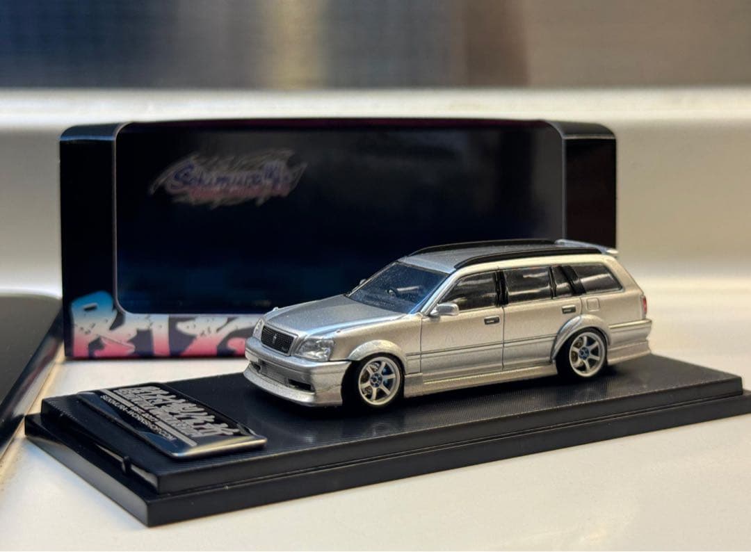 1/64 改 トヨタCrown JZS171 ATHLETE 風 57DR関村