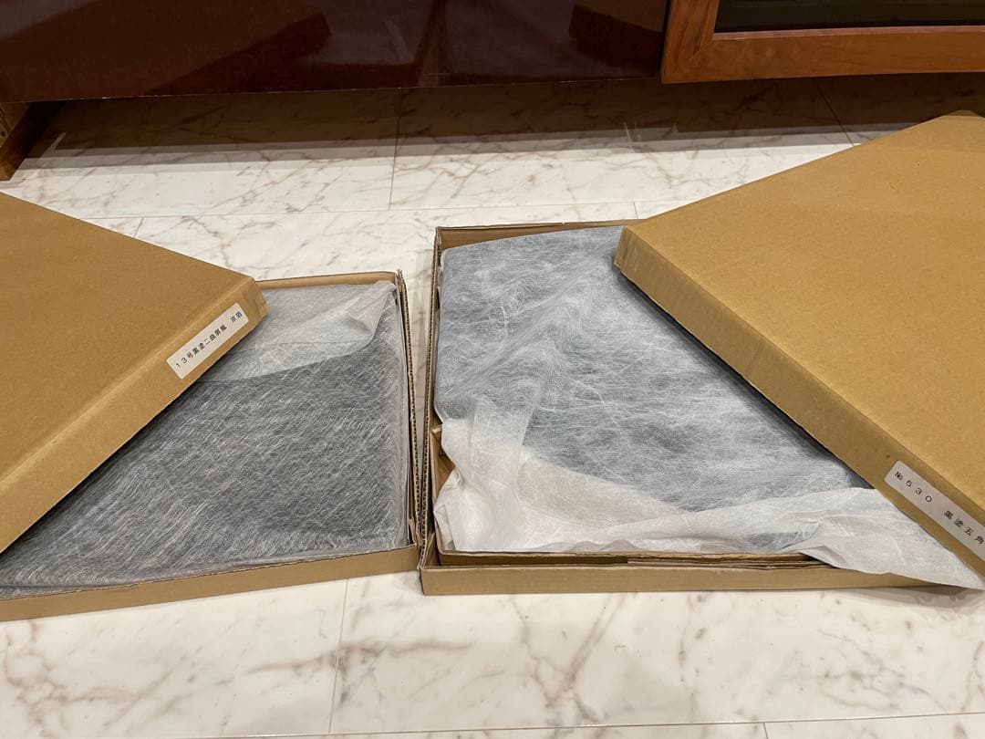 ◉セール！新品　お雛様　端午の節句　黒塗り五角台　黒塗二曲金屏風セット