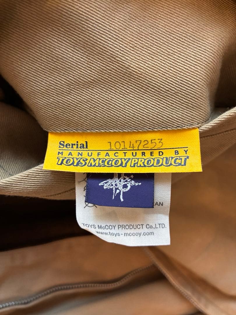 トイズマッコイ　タンカース ミリタリージャケット