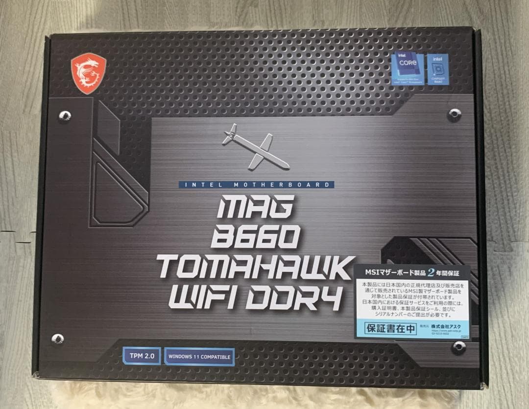 MSI MAG B660 TOMAHAWK WIFI DDR4 マザーボード