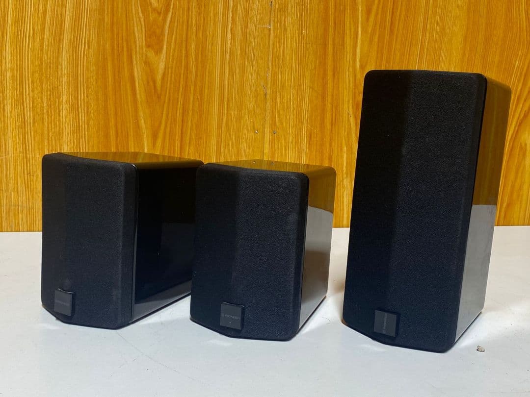 pioneer S-ST7-LR / S-ST9 ブラックスピーカー3個セット