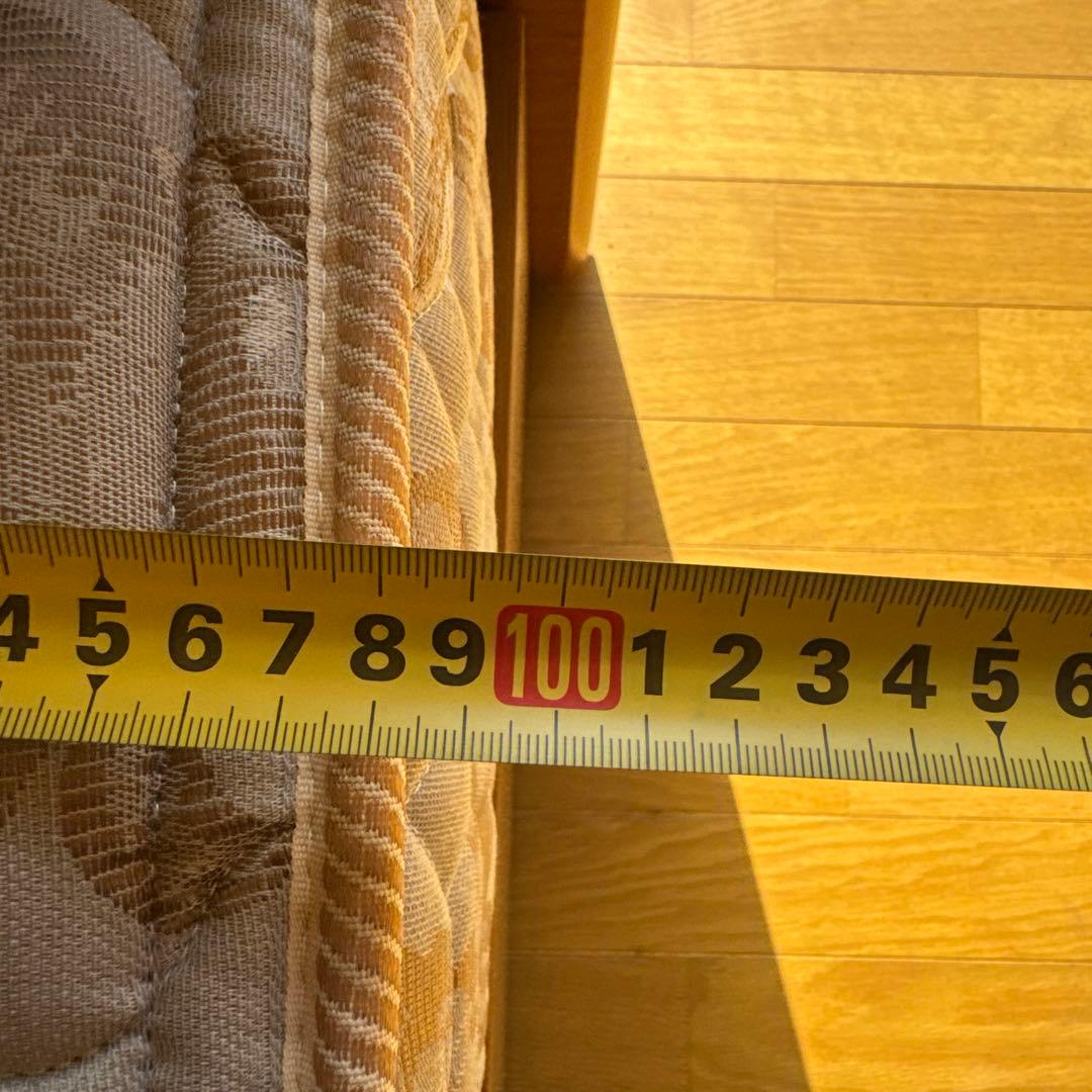 【トダフラー】シングルベッド 引き出し付き マットレス付き