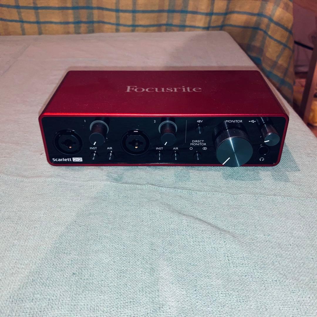 暮*し様 【11月半ばまで】オディオインターフェース&ヘッドフォンセット