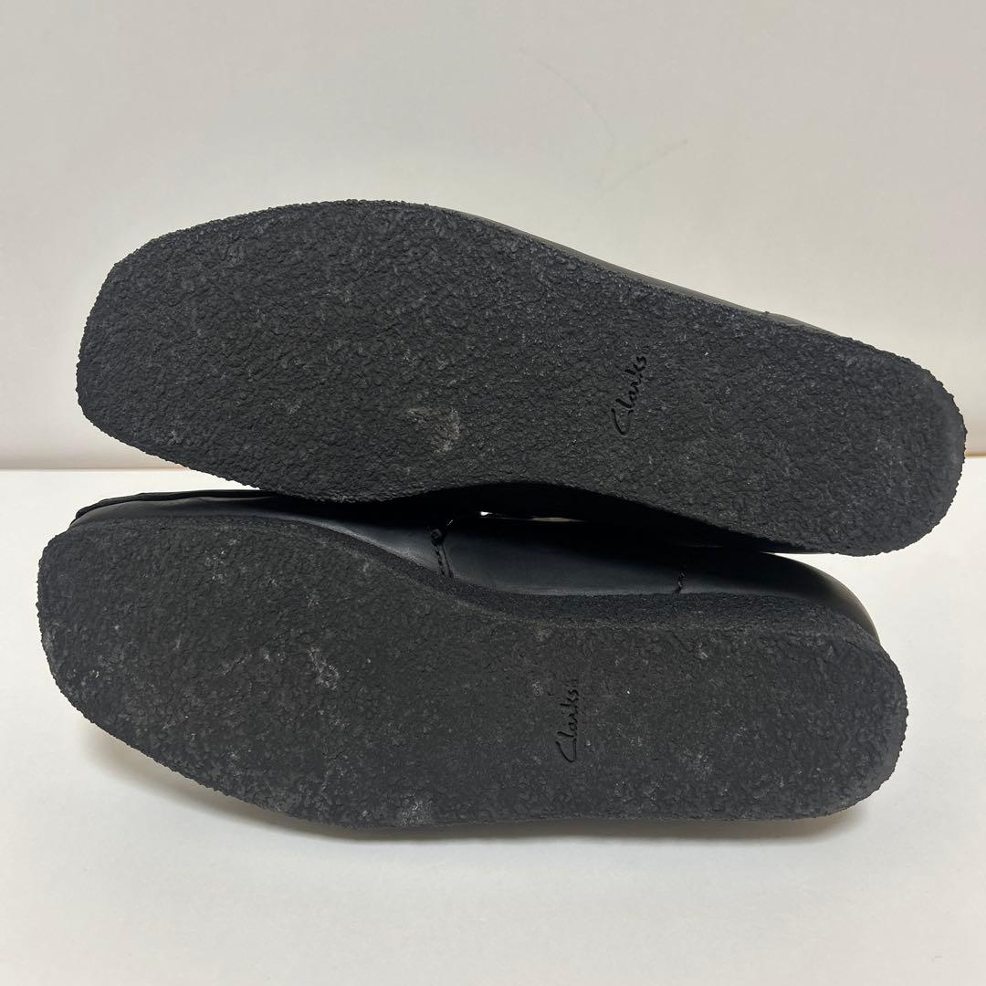 Clarks ワラビーブーツ オールレザー　UK62/1（25cm）ブラック