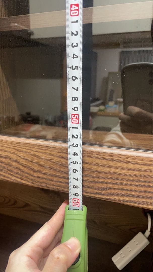 【Shin shin】木製食器棚 ダークブラウン 180×120