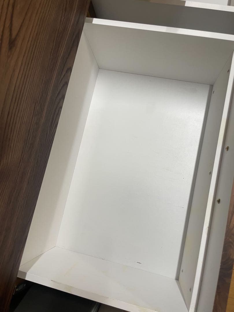 【Shin shin】木製食器棚 ダークブラウン 180×120