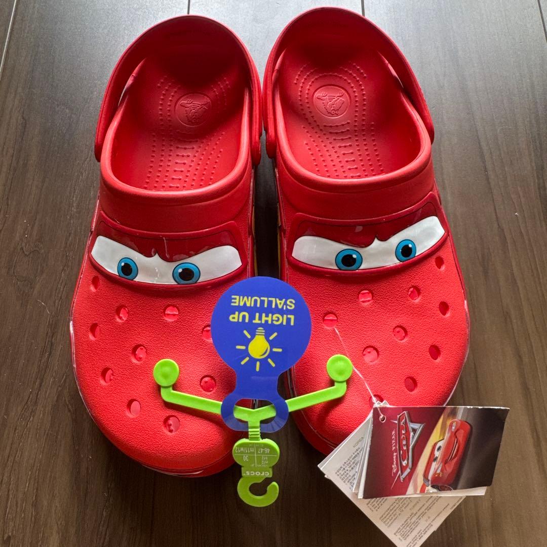 靴 Crocs lightning McQueen cars 30cm
