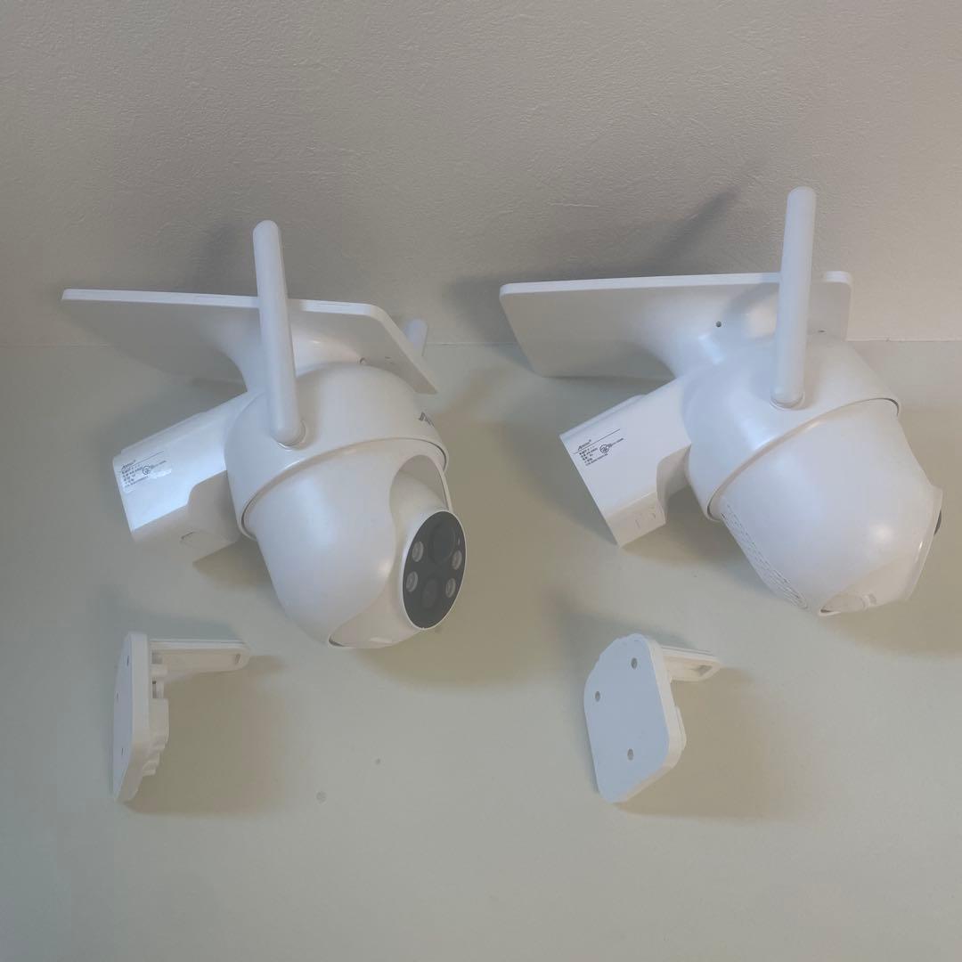 ANRAN 防犯カメラ 2台セット ホワイト