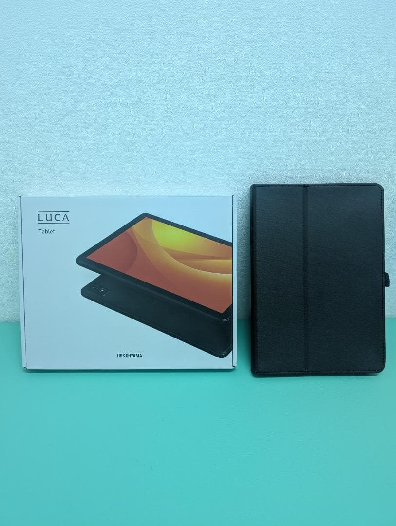 【美品】アイリスオーヤマ10.1インチタブレットLUCA TE104M4V1-B
