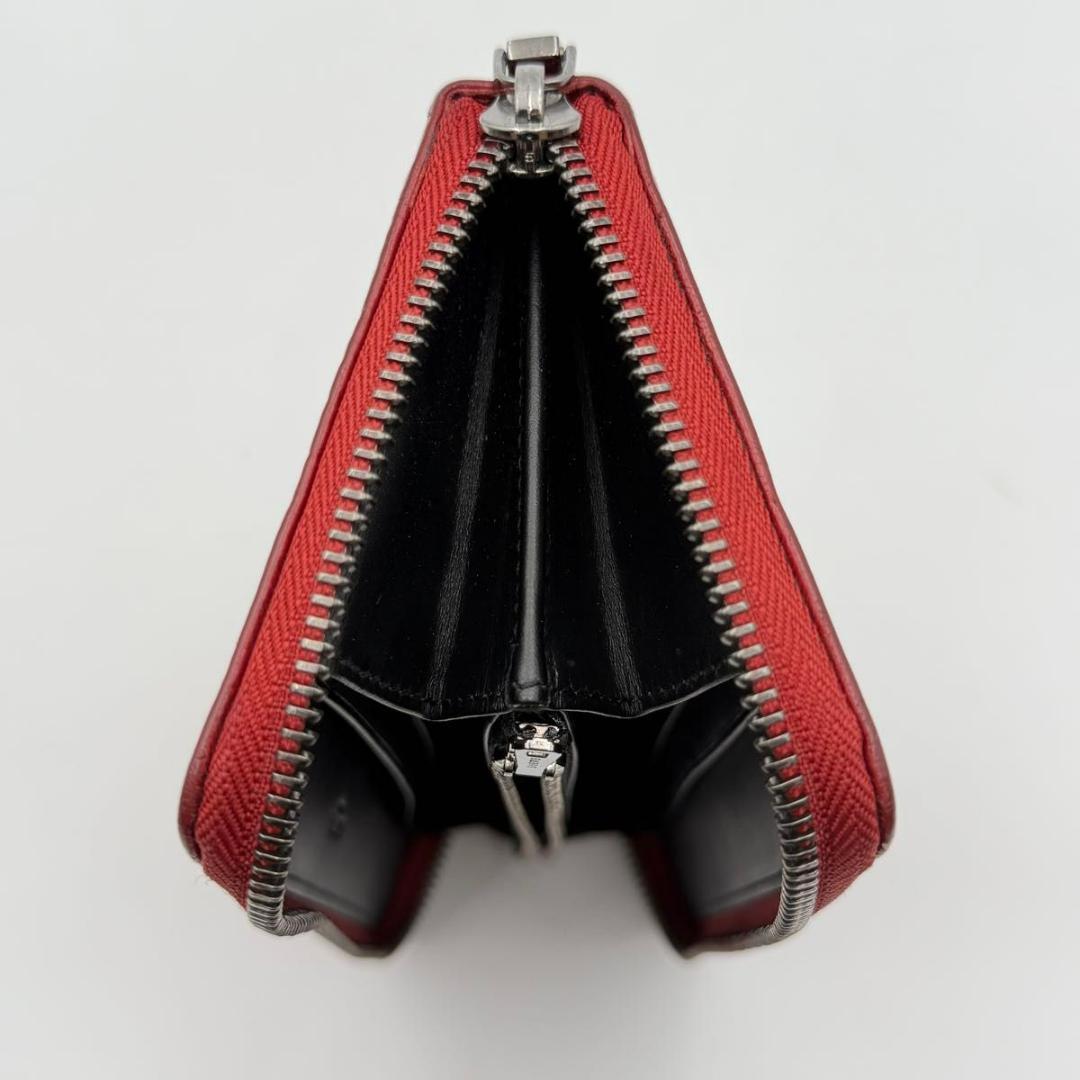 希少　ロエベ　アナグラム　レザー　花柄　ボタニカル　エンボス　ロングウォレット