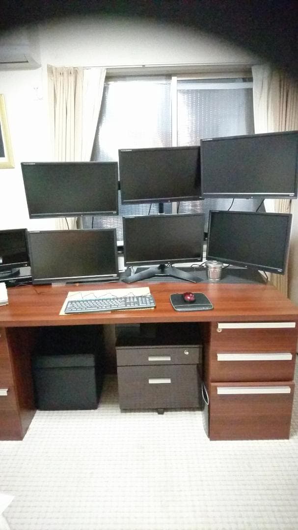 マルチパソコン　　デスクトップ　ディトレーダー向き