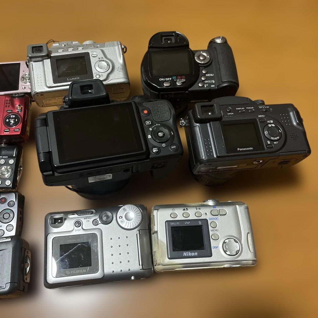 デジタルカメラ 21個セットまとめ売り　ジャンク品