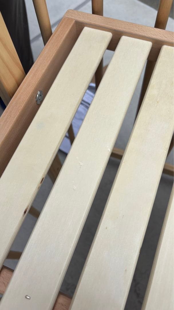 ファルスカ　ベッドサイドベッド　03　(キャスター・ジョイント用安全ベルト付)