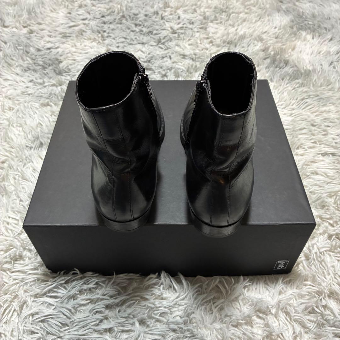 【良品】SAINT LAURENT PARIS 本革 サイドジップ 41
