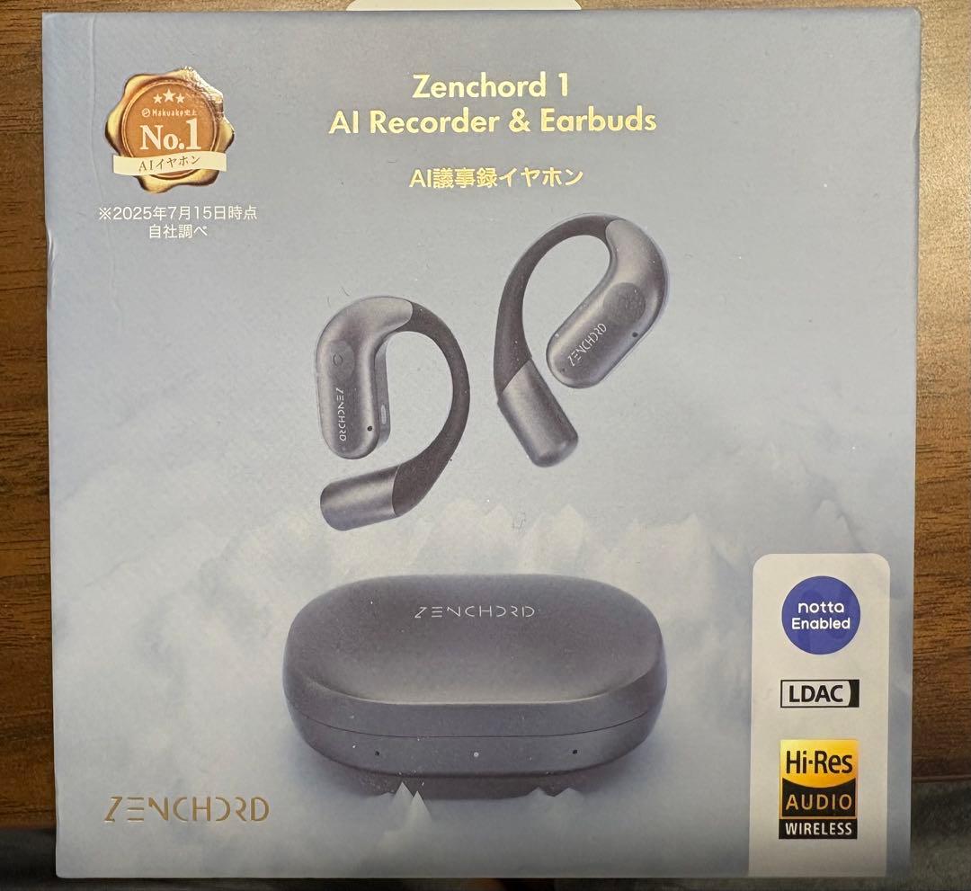 Zenchord 1 AI録音機能付きワイヤレスイヤホン