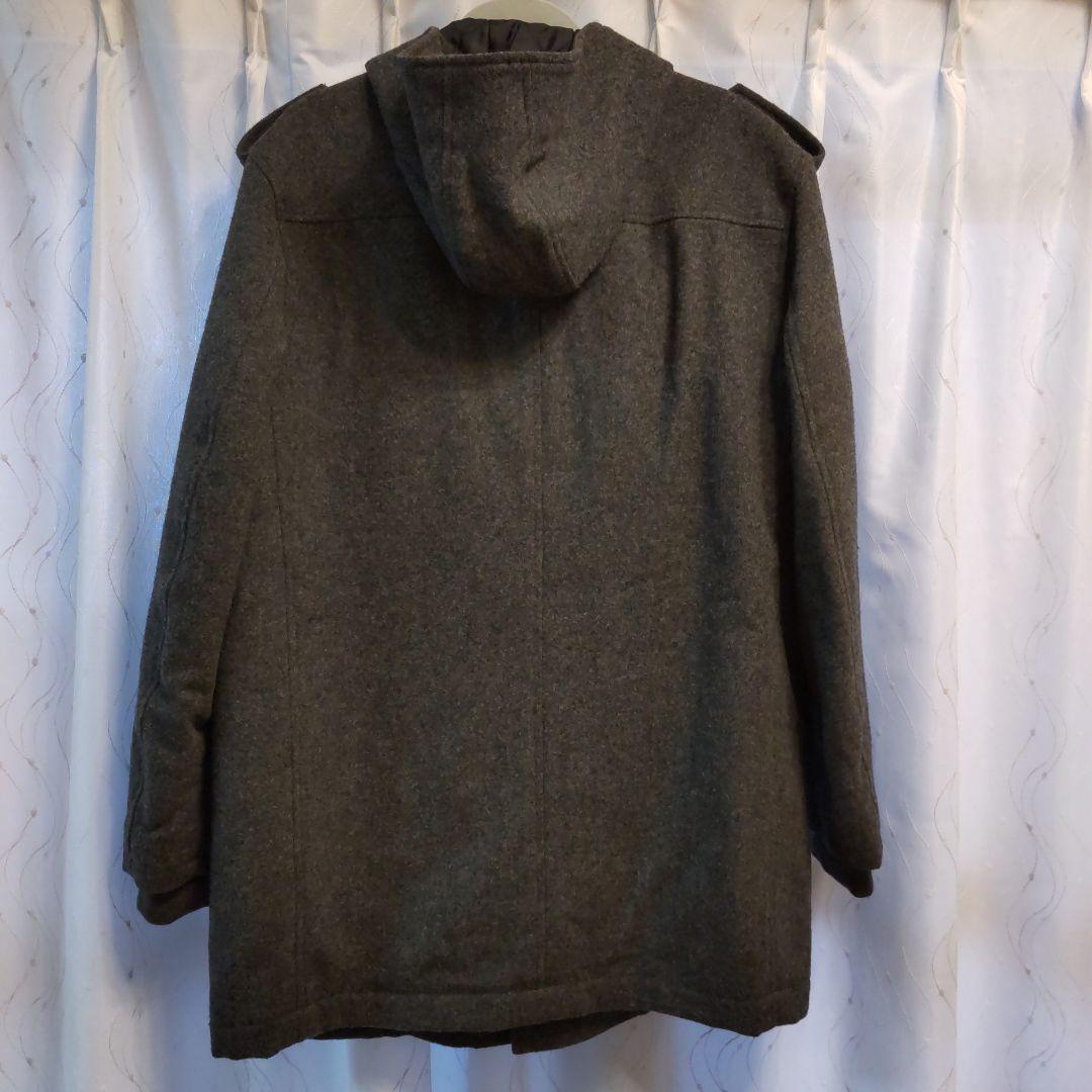 東山中学・高校指定　フード付きダッフルコート LL