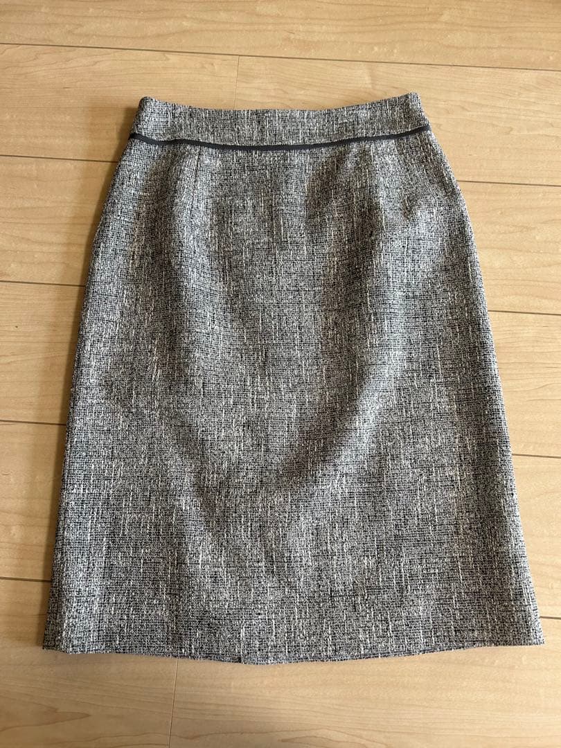 新品未使用【UNITED ARROWS】ツイード ノーカラー スーツ 入学式