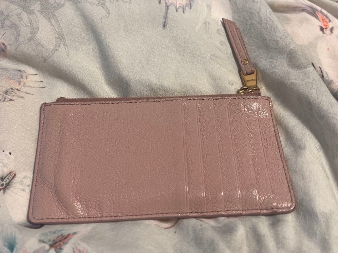 1/12(月)まで miumiu カードケース ピンク PINK