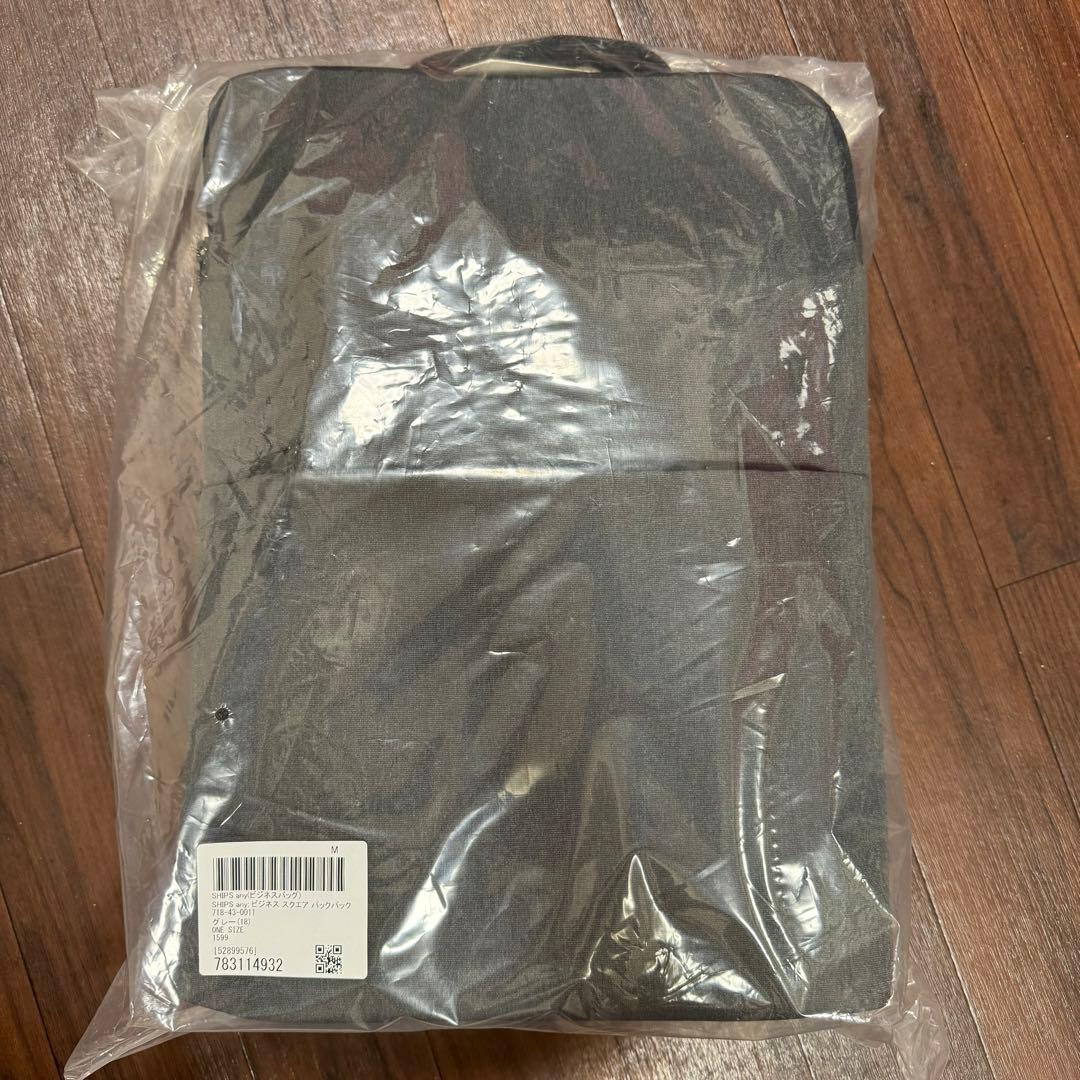 新品　SHIPS any シップスエニィ　ビジネス スクエア バックパック