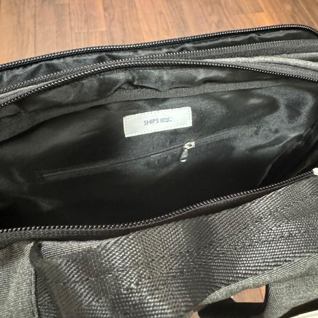 新品　SHIPS any シップスエニィ　ビジネス スクエア バックパック