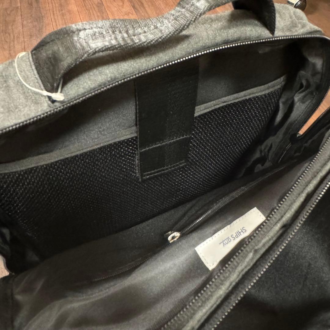 新品　SHIPS any シップスエニィ　ビジネス スクエア バックパック