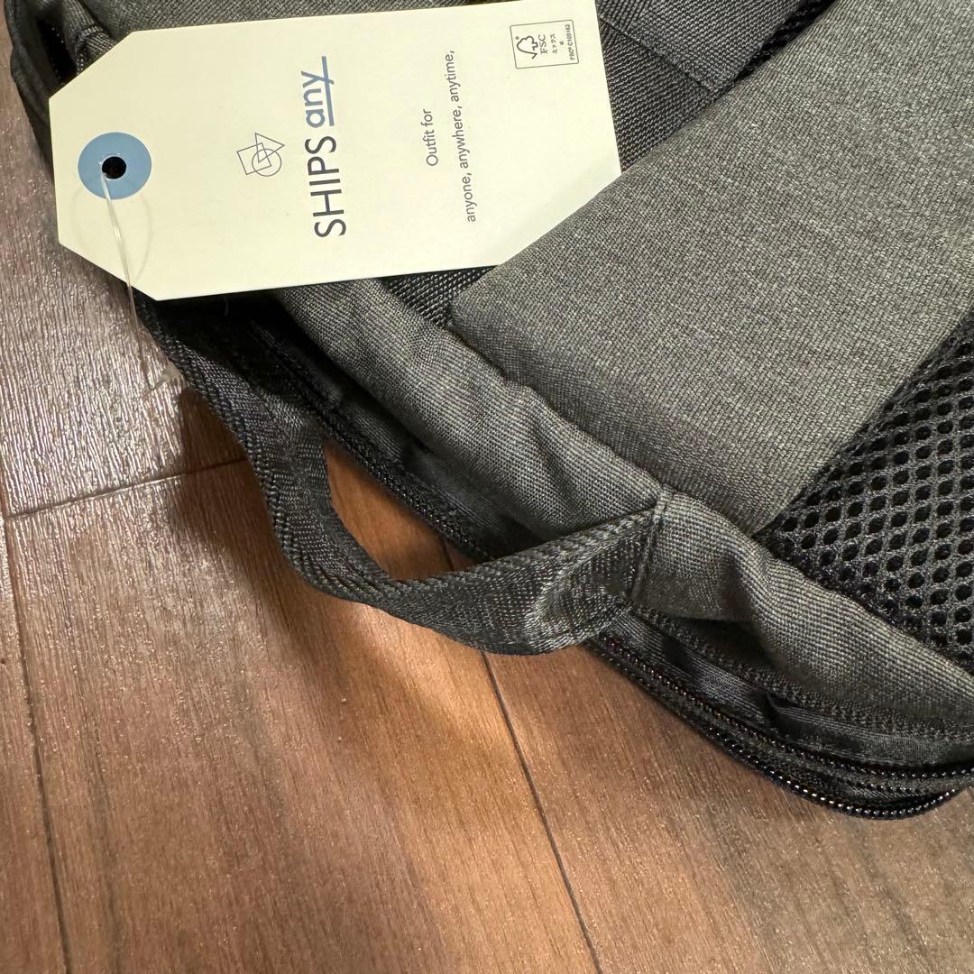 新品　SHIPS any シップスエニィ　ビジネス スクエア バックパック