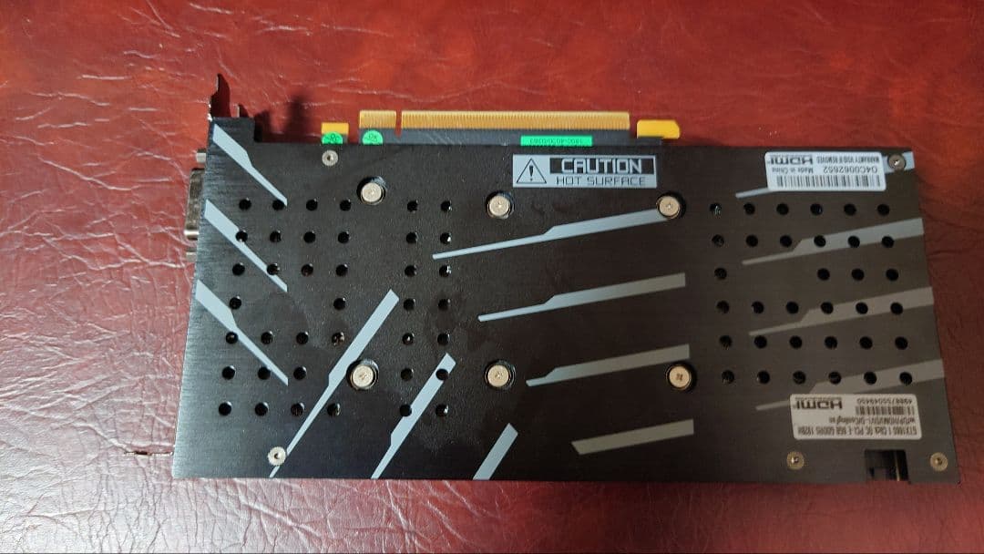 GALAKURAD GeForce GTX 1660 OC　動作未確認品