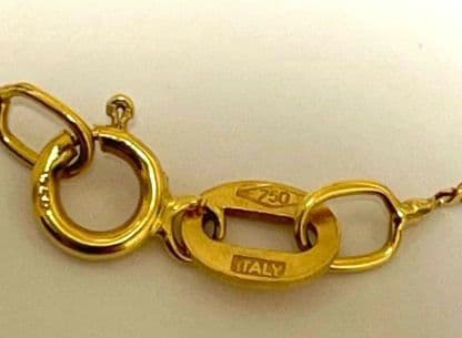 一粒パールネックレス　K18