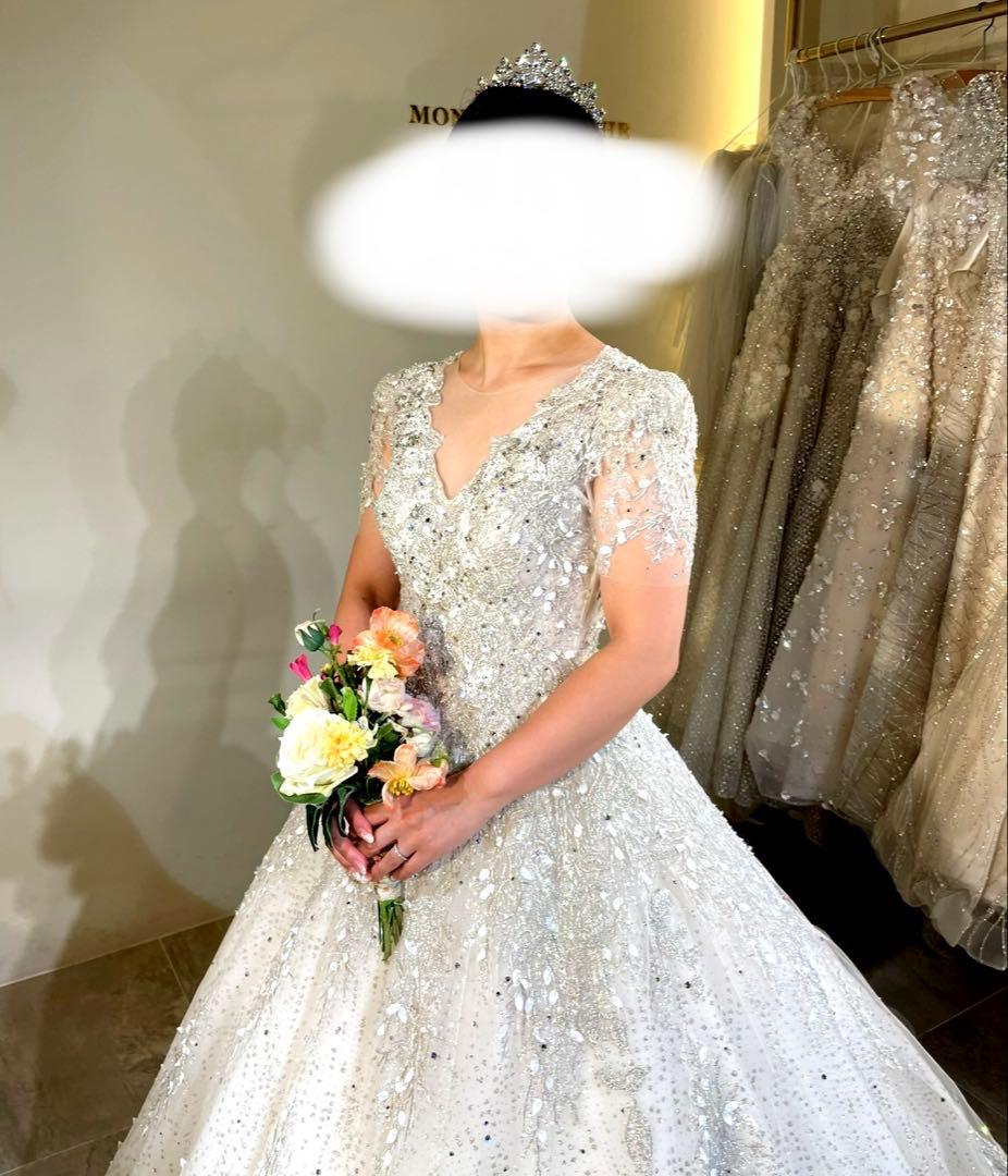 韓国ビジュドレス MONICA BLANCHE グリッタードレス