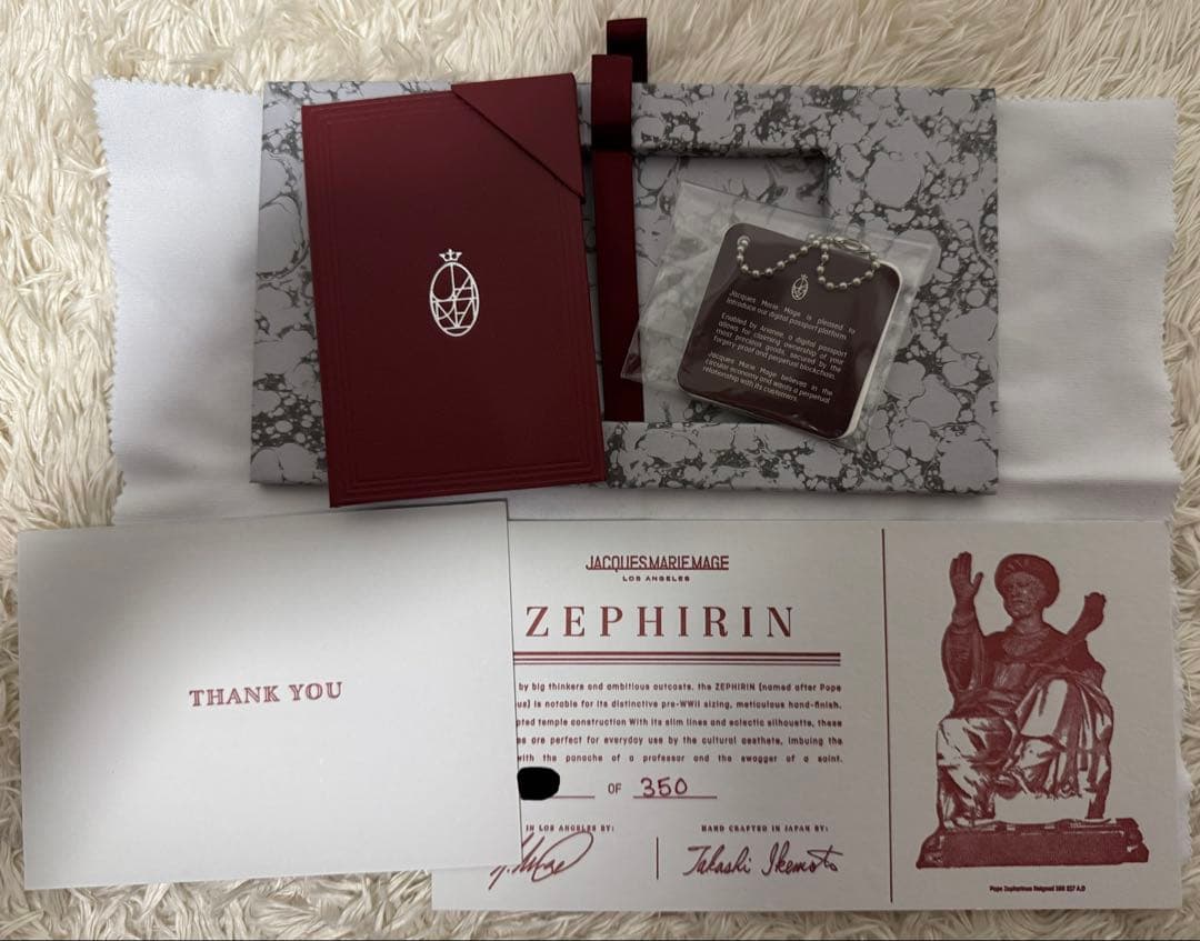 【中古】JacquesMarieMage ZEPHIRIN 47 Polaris