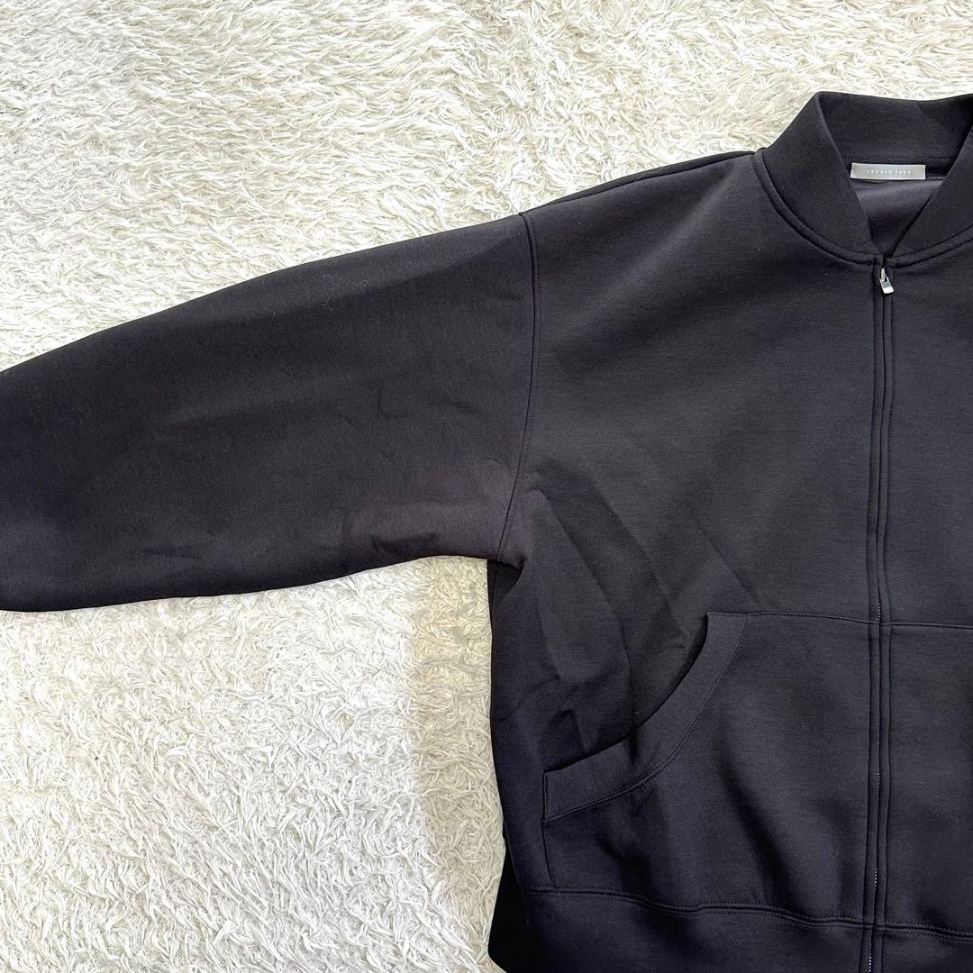 【美品】セオリーリュクス 24AW ジップアップブルゾン ブラック サイズ38