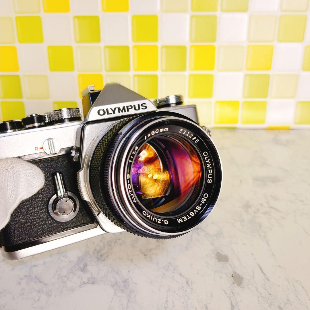 整備済み★ OLYMPUS OM-1 一眼レフ フィルムカメラ レンズセット