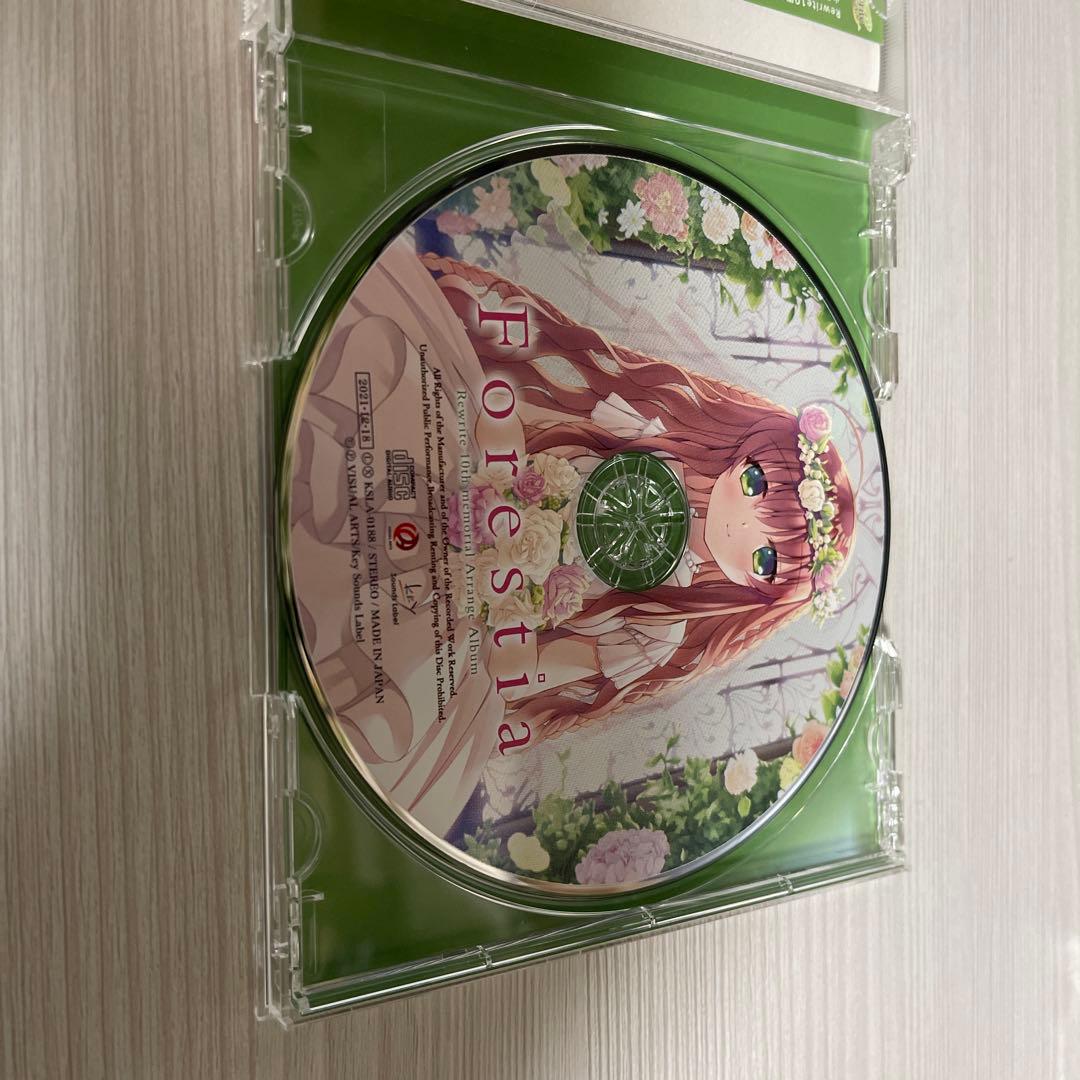 Forestia Rewrite 10th memorial CD【帯付き】