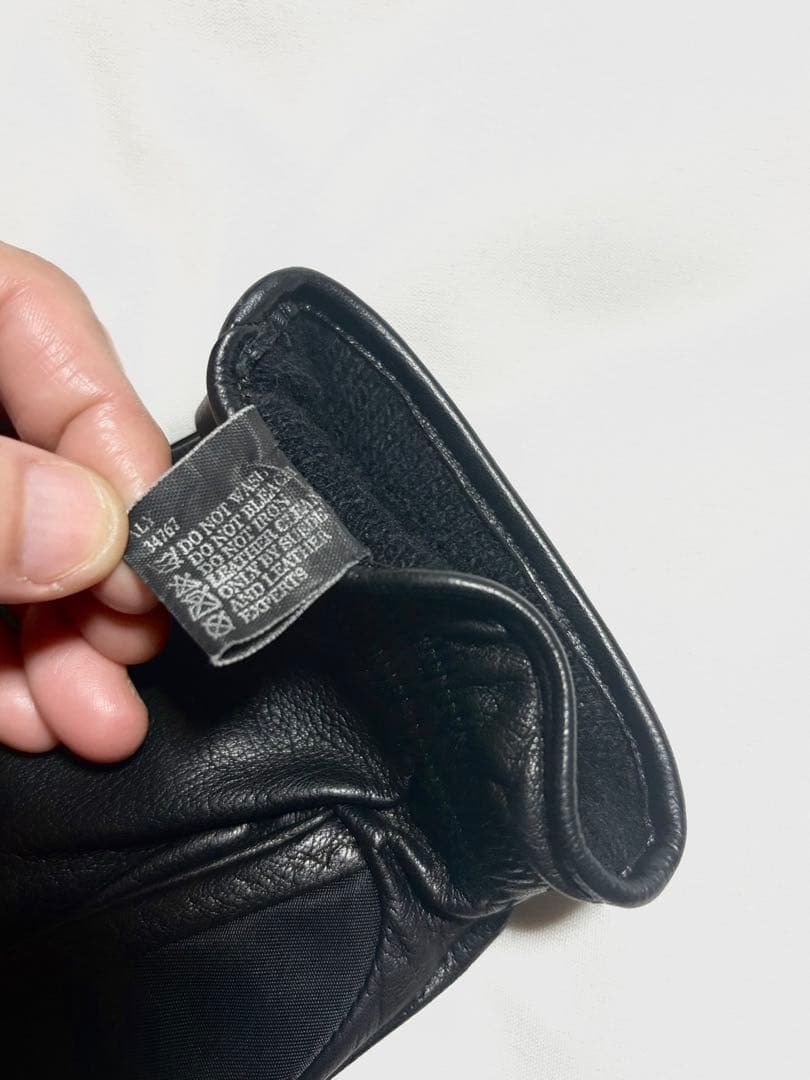 プラダ レザーナイロングローブ ブラック サイズ7.5