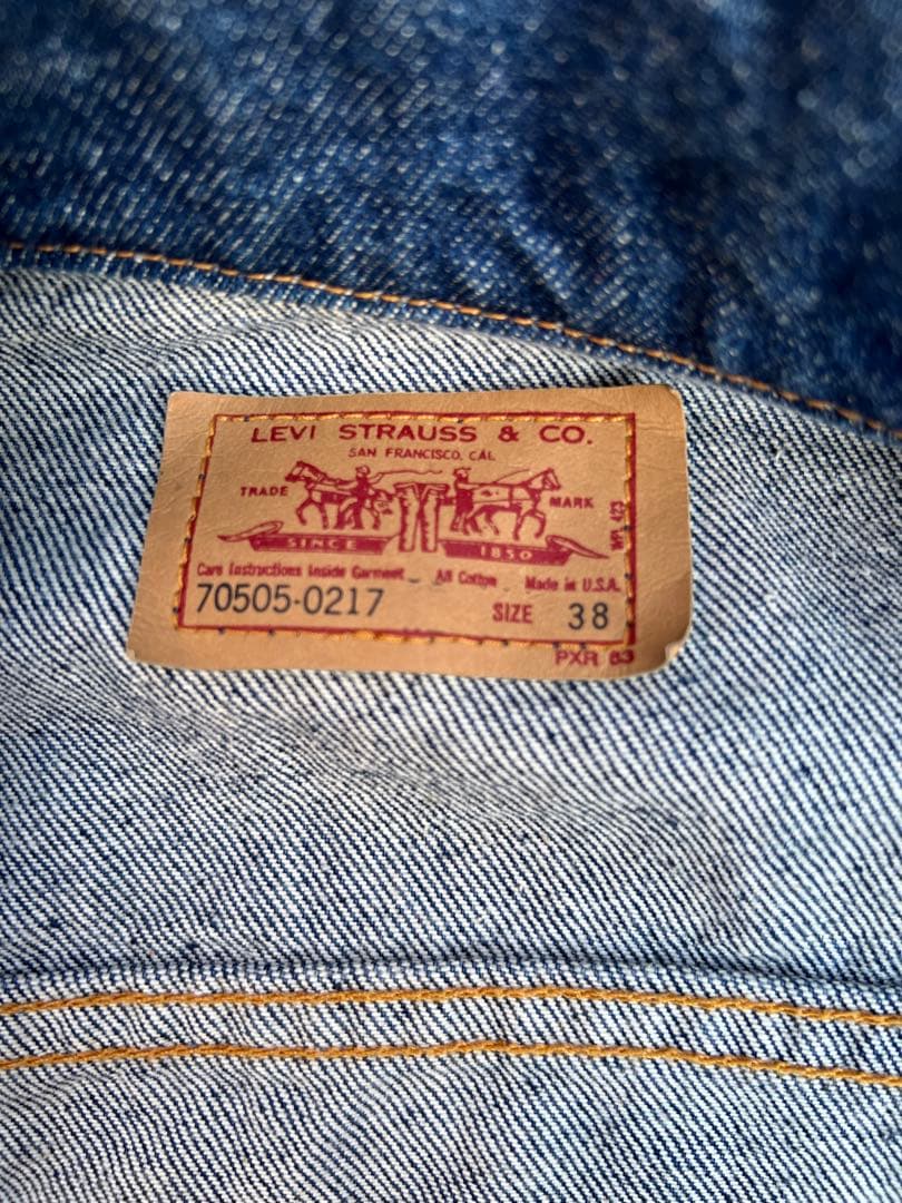 Levi’s 70505 90's デニムジャケット 濃紺