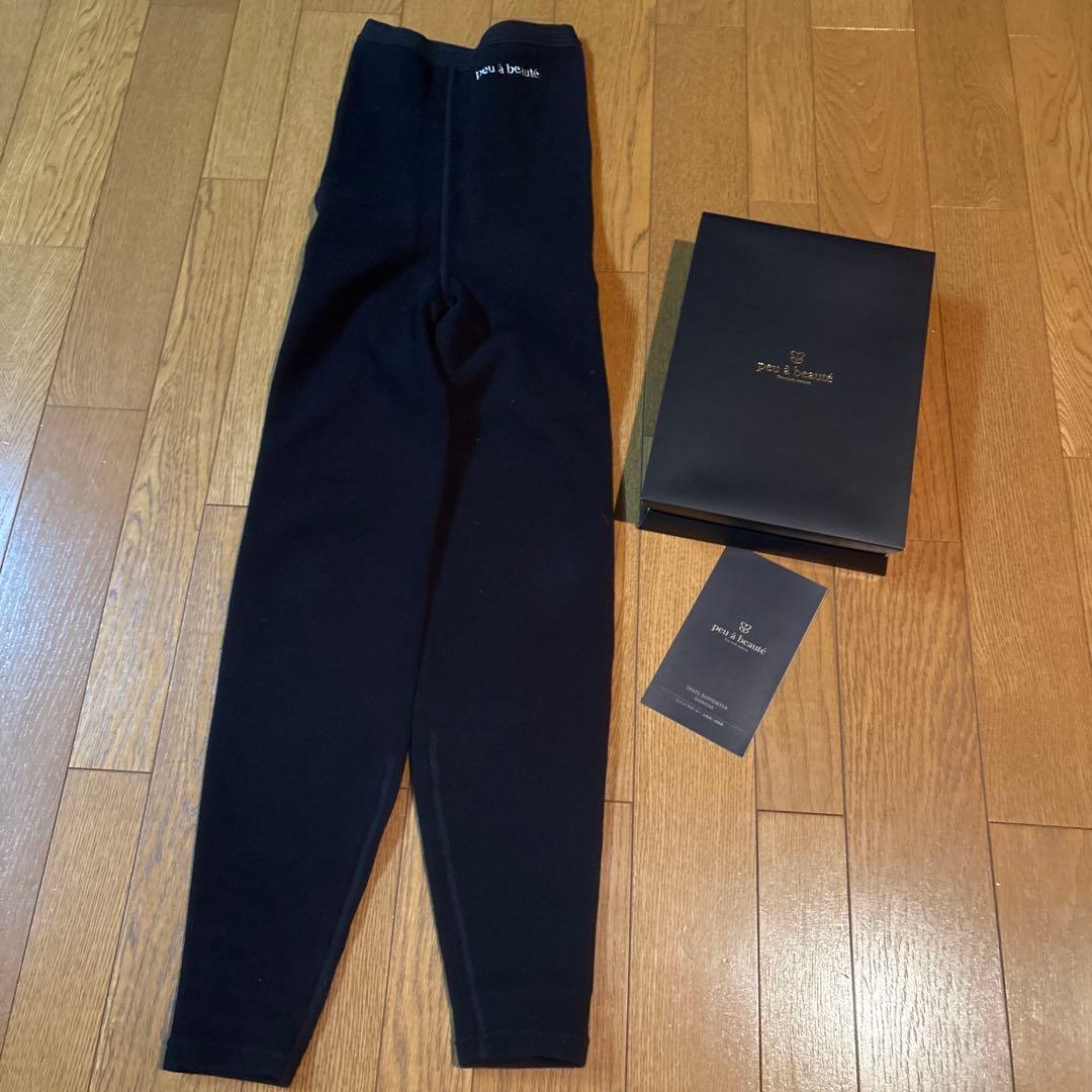 peu à beauté スパッツサポーター Lサイズ ブラック